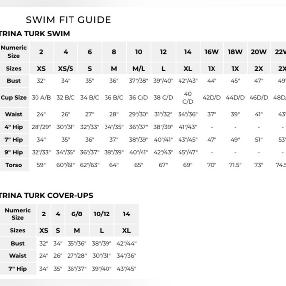 TRINA TURK Vivid Vista Ruffle One Piece Swimsuit NWT (Reg. $162) Sz 14 - Picture 7 of 8